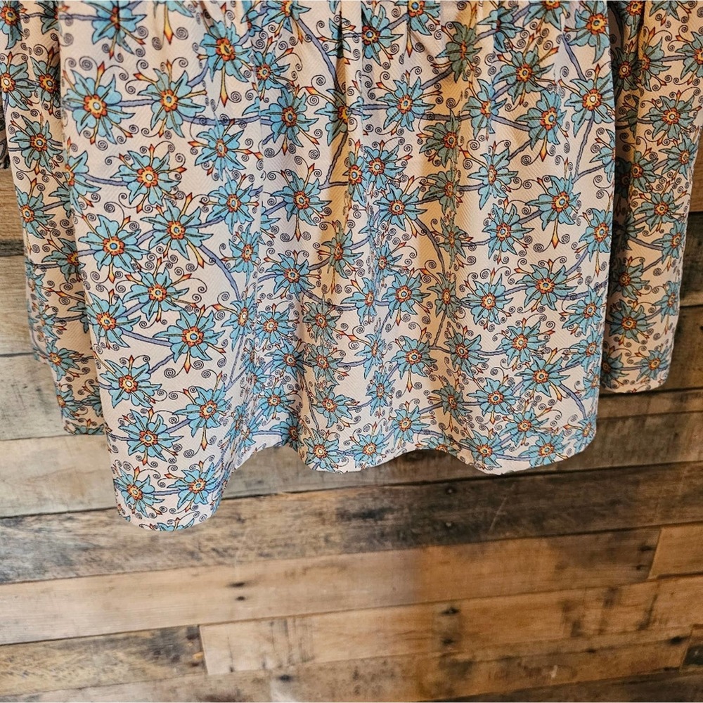 Entro women's cottage boho floral paisley slip dress size Large - Picture 6 of 13
